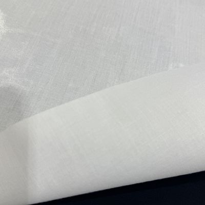 100 Meters Per Roll Tie Interlining Fabric Durable Shrink Resistant