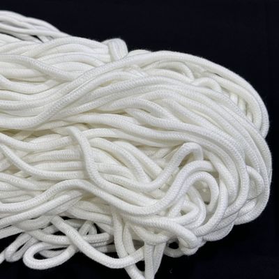 6mm 10mm 12mm 1/4 inch 1/2 inch Soft Braided Cotton Rope Easy Knotting Eco Friendly