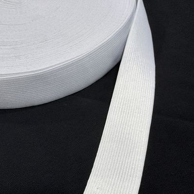 6mm 8mm 25mm 50mm Stretchable White Black Elastic Fabric Tape Garment Accessories
