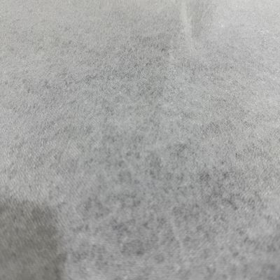 Lightweight 60g Non Woven Fusible Interlining Fabric White