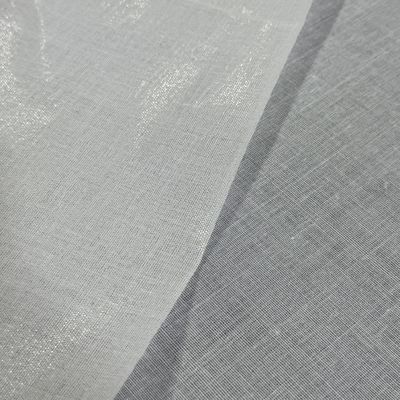 White shirt collar fusing interlining fabric woven fabric 50gsm 200gsm