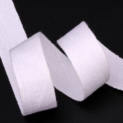 Eco Friendly pure 100% Cotton Strap Webbing 25mm 40MM 50mm