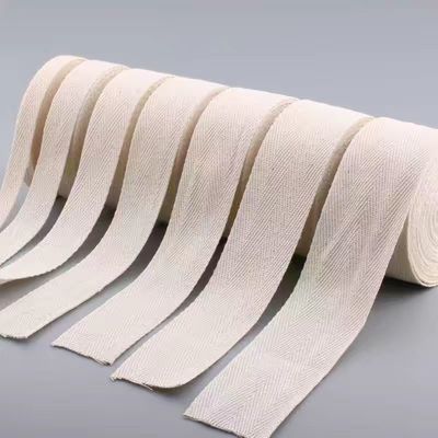 Eco Friendly pure 100% Cotton Strap Webbing 25mm 40MM 50mm