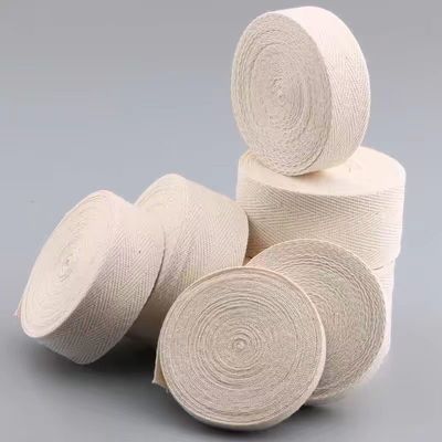 Eco Friendly pure 100% Cotton Strap Webbing 25mm 40MM 50mm
